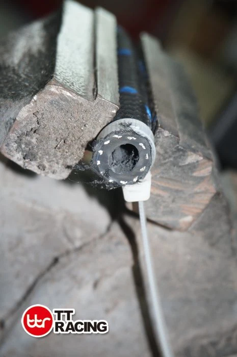 AN10 10-AN NYLON STAINLESS STEEL BRAIDED PU RUBBER OIL FUEL LINE HOSE 20FT - Image 4 of 4