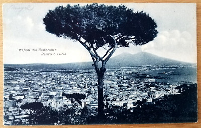 Napoli (Naples) dal Ristorante Renzo e Lucia from. Recorded 1927 or older