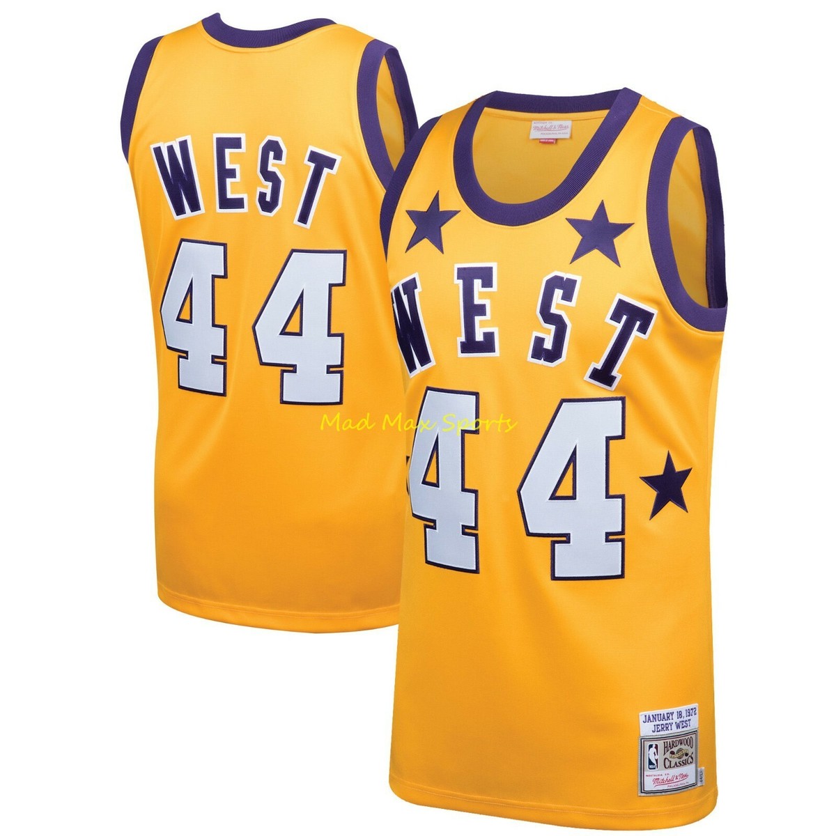 ミッチェルアンドネス LAKERS WEST NBA オースターユニフォーム KOBE BRYANT LA Lakers 2004 West All Star MITCHELL & NESS