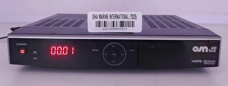 OSN HD Box Alta Definizione Ricevitore Satellitare HDMI Dolby Digitale Più - Immagine 4 di 4