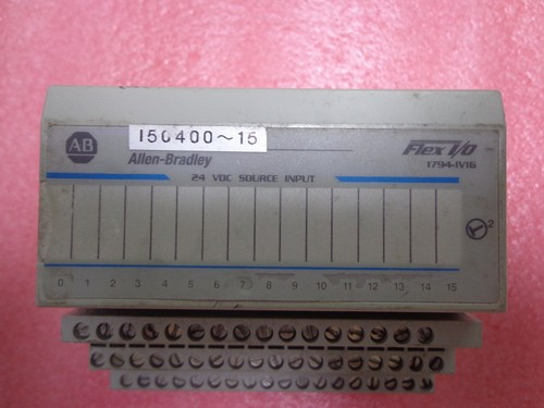 ALLEN BRADLEY Flex E/S 1794-IV16 24VDC módulo de entrada de fuente y base TB3 N.O 9525767 - Imagen 2 de 8