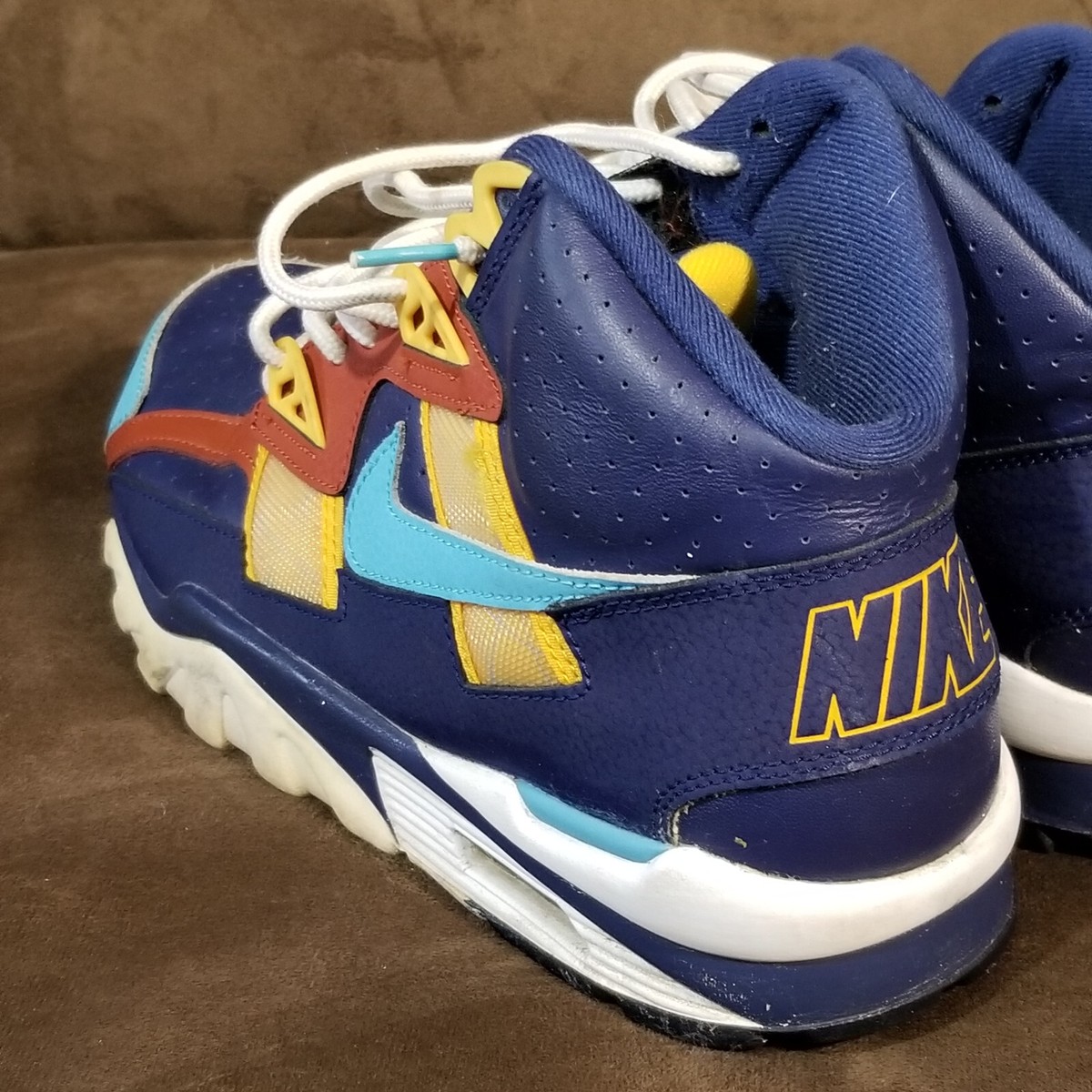 Size 10.5 - Nike Air Trainer SC High Los Angeles Rams CW6023 