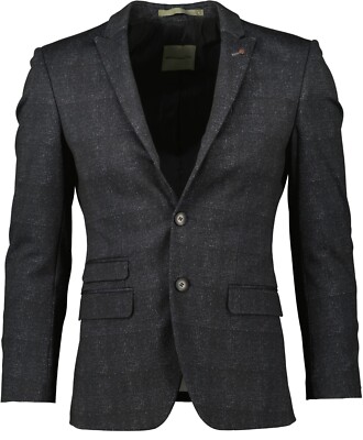 Benvenuto Herren Sakko  Gr. 90 schwarz-grau meliert