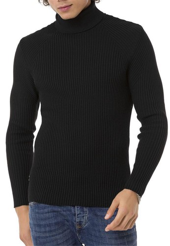 Redbridge Herren Strickpullover Rollkragen-Pullover Strickpulli Stehkragen Knit - Picture 13 of 40
