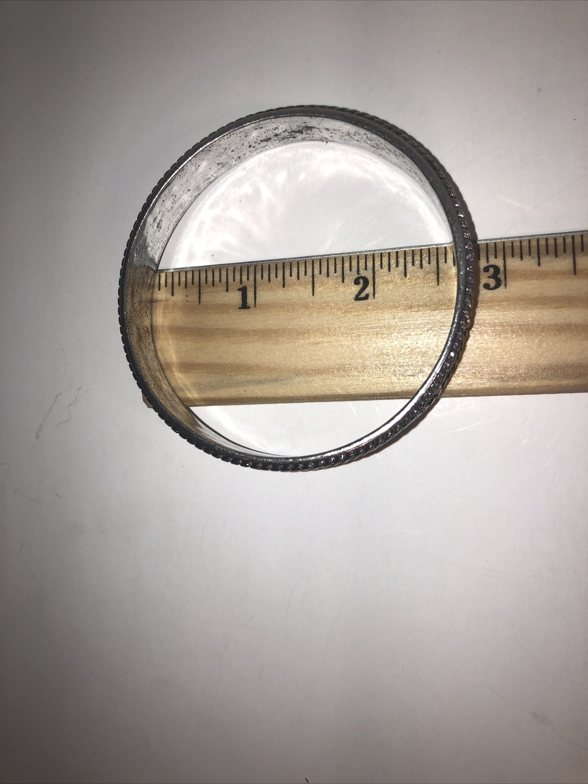 Bangle Bracelet Silver Tone Boho Statement Piece … - image 8