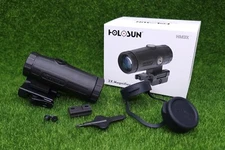 Holosun Flip Red Dot 3x Magnifier, Picatinny Style Lower 1/3 Cowitness - HM3X