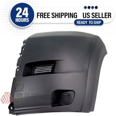 New Front Bumper Cover with Flare For Ram ProMaster 2500 3500 19-22 Driver Side