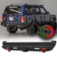 Steel Rear Bumper Wd-ring And Led Light For 1984-2001 Jeep Cherokee Xj Wiring