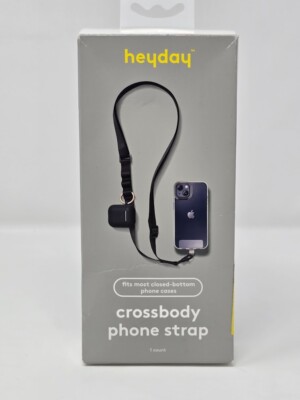 Cell Phone Utility Crossbody Strap - heyday™ - Black | eBay Cell Phone Utility Crossbody Strap - heyday™ - Black | eBay