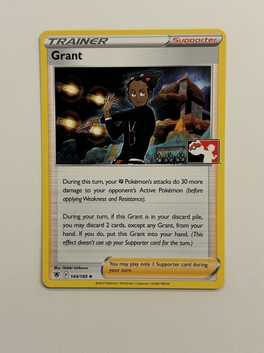 Grant 144/189 Pokemon Prize Pack Series 3 Card NM Astral Radiance variant C