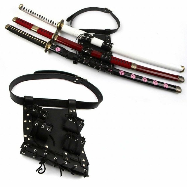 Japan Anime One Piece Roronoa Zoro Cosplay Sword Holder With Adjustable