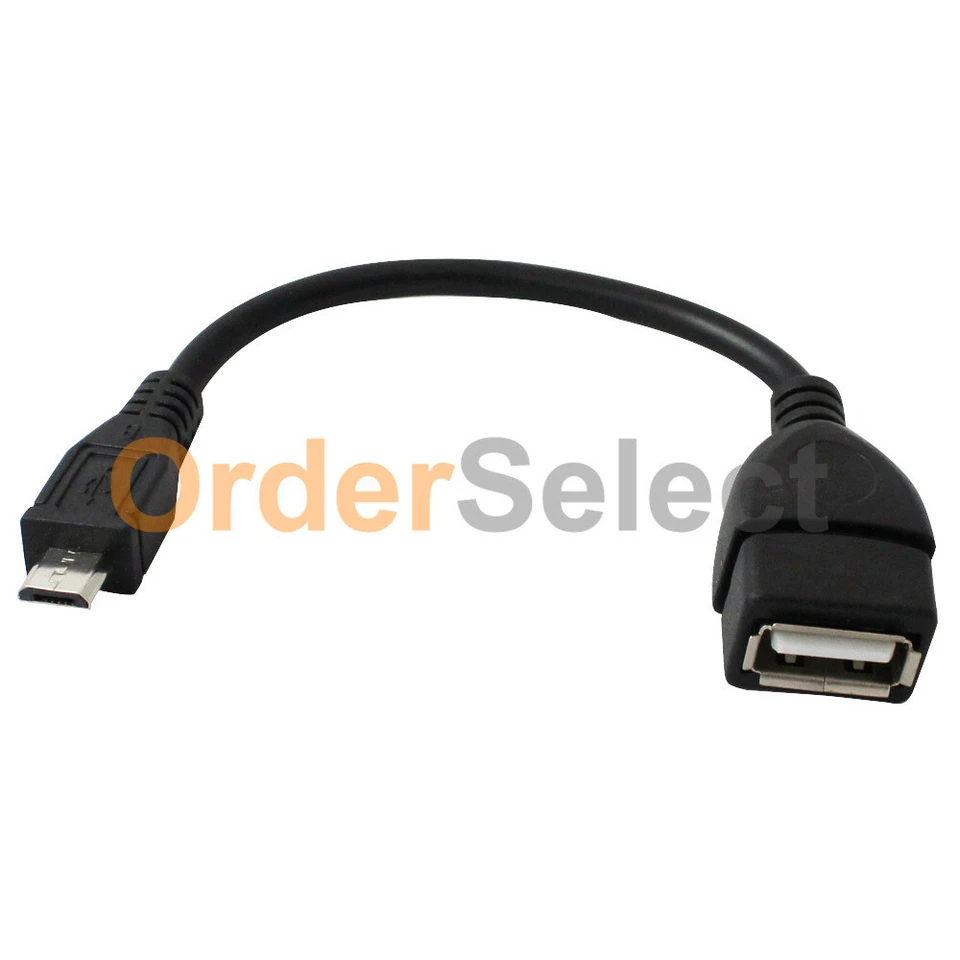 USB Micro B-A OTG Cable for ZTE Avid 2 3 4/Avid 4G/Avid Plus/Avid Trio/Blade V7 - Image 4 of 4