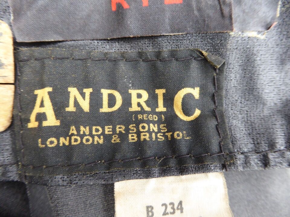 Vintage Andersons 'Andric' Fishermans Oilskin jacket + Sou'Wester hat ...