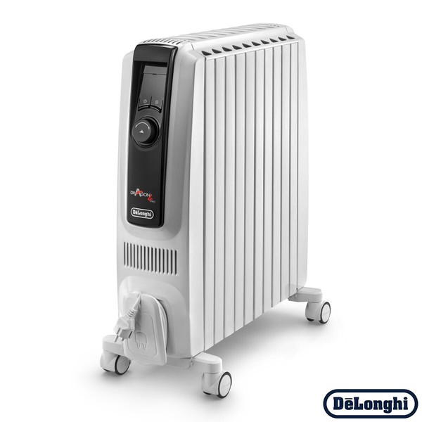 Radiador lleno de aceite De'Longhi Dragon 4, TRDSX41025E.WB