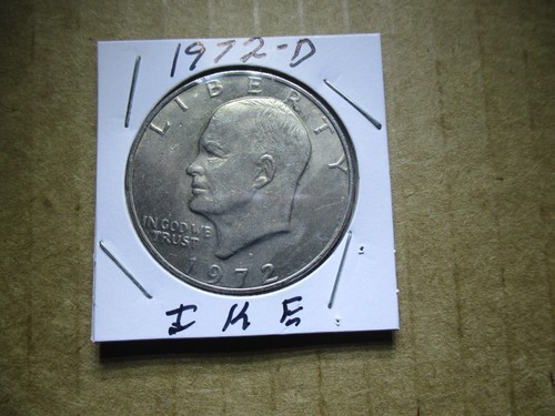 Eisenhower Dollar (Ike Dollar), 1972-D. #117
