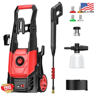 #ad Electric Pressure Washer 2.5 GPM Power Washer with Foam Cannon Electric High P $111.99