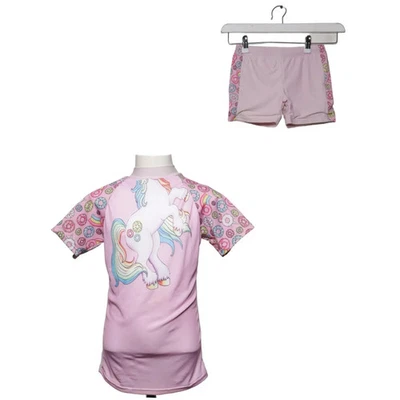 Sonnenschutzkleidung, Größe: 140, Elasthan/Polyamid, Pink/Mehrfarbig, Print #jiO - Bild 1 von 4