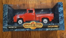Ertl American Muscle 1955 Chevy 3100 Stepside Pickup Die Cast Truck 1:18 Scale