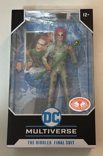 McFarlane DC Multiverse Riddler Final Suit Platinum Chase Batman ...