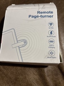 “Wireless Remote Page Turner No Bluetooth No WiFi Type-C Rechargeable
