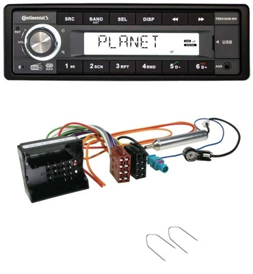 Continental USB 1DIN AUX DAB MP3 Autoradio für Peugeot Expert ab 2016 Traveller - Bild 1 von 4