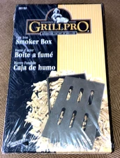 GrillPro 4”x 5”Cast Iron Barbeque Smoker Box 00150 GrillPro 00150 SEALED