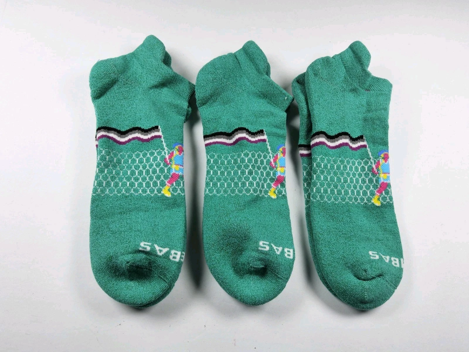 Bombas Bee Proud Ankle Socks Lot Of 3 Pairs Size XL
Opens in a new window or tab