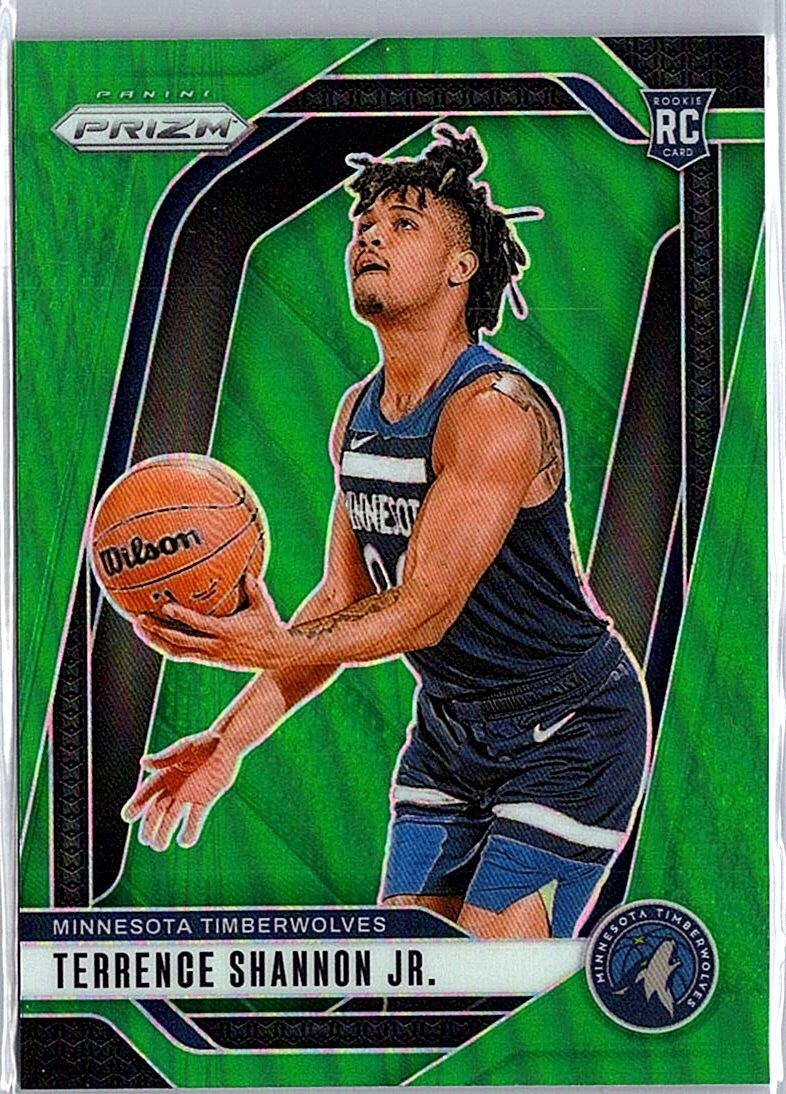 2024-25 Panini Prizm #224 Terrence Shannon Jr. Prizms Green