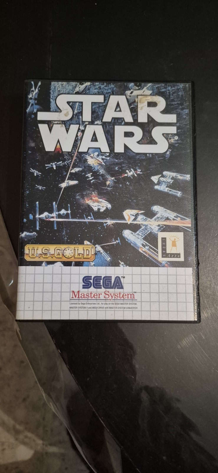 Sega master system , STAR WARS en boite ultra rare!!!! Pour fan ou collection 