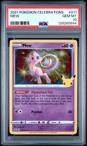 ミュウ UR 25th ANNIVERSARY COLLECTION PSA10 PSA 10 Mew 030/028 UR Gold 25th Anniversary Holo GEM-MT Japanese
