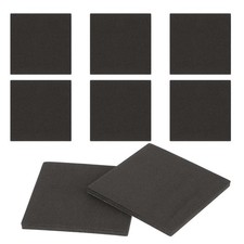 8pcs Foam Padding Sheets With Adhesive Backing Self Stick Neoprene Black Stick O