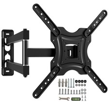 Full Motion TV Wall Mount,Swivel Tilt Extension with Articulating Arms,Tvs Br...