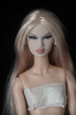 integrity toys OOAK Repaint nadja Fashion Royalty Custom Art Doll Head