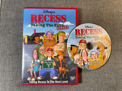 Disney's Recess Taking the Fifth Grade Rare OOP DVD Excellent Condition