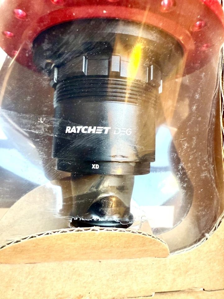 Juego de bujes DT Swiss 240 DEG - 12 x 148 mm, 15 x 110 mm, 6 pernos, XD, ROJO, 32H, ¡NUEVO! Foto 3 de 4