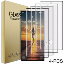 For Samsung Galaxy Note 10 Plus Tempered Glass Screen Protector w Finger Sensor