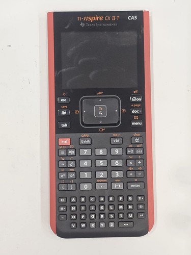 TEXAS INSTRUMENTS Calculatrice graphique TI-Nspire CX II-T CAS NSCXCAS2/TBL/3E1