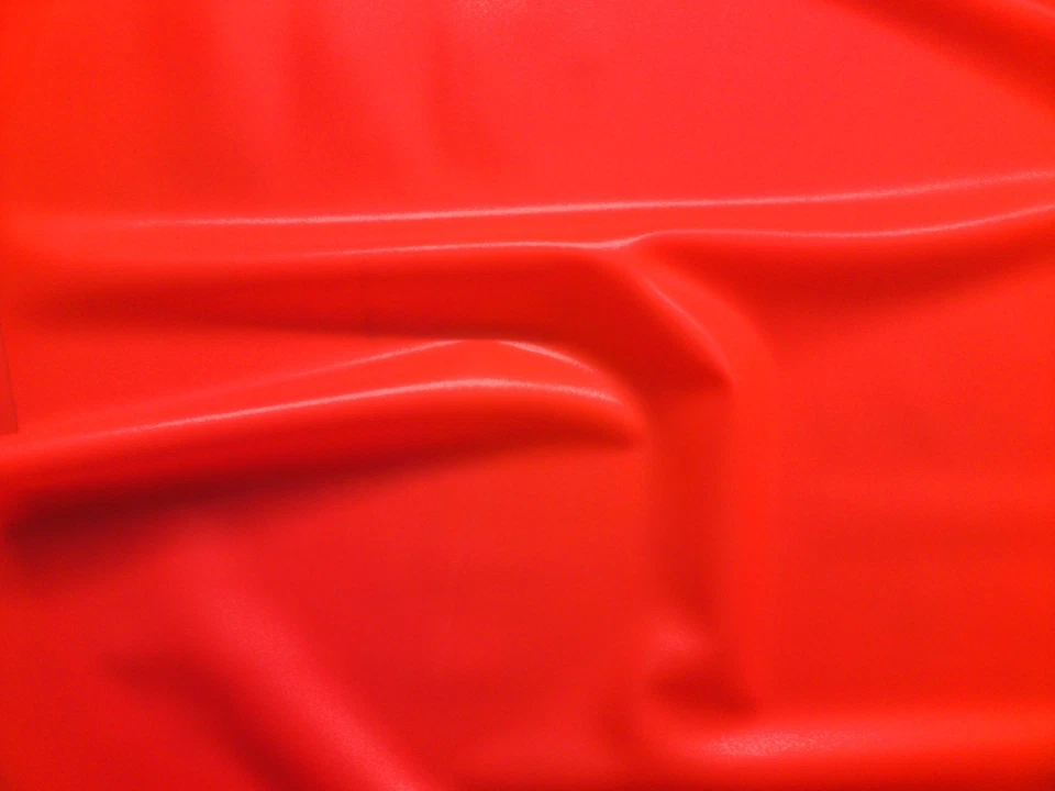 FOUR D LATEX, SUPATEX Latex Gummi 0,45 mm dick, 92 cm breit, leuchtendes Rot, Sekunden
