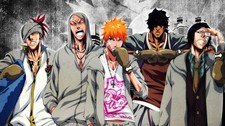 Anime bleach kurosaki ichigo abarai renji ikkaku Custom Gaming Mat Desk