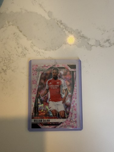 2024-25 Panini Prizm Choice EPL - William Saliba Cherry Blossom 14/20