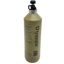 Trangia 1L Fuel Alcohol Stove Bottle w/ Safety Valve 1000ml Camping Green