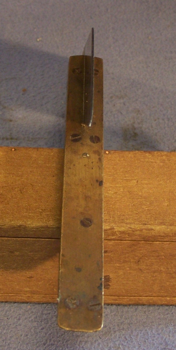 C. G. Siewers Cincinnati 10 inch Miter Square mitre square rosewood and brass