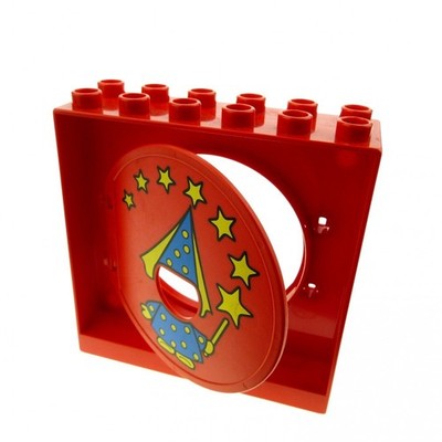 1x Lego Duplo Marble Run Holder 2x6x5 Red Magician Fee 31193pb05 4114703 31191
