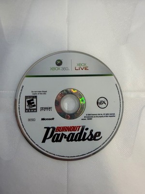 Burnout Paradise Xbox 360 Video Game Racing Open World Multiplayer NTSC EA