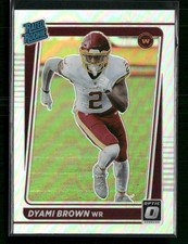 2021 Donruss #P-278 Dyami Brown Optic Rated Rookie Holo Washington Rookie