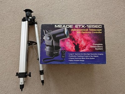 Meade ETX-125 MCT Telescope w/ AutoStar (with or without Tripod) (READ)