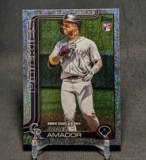 Adael Amador Debut Holo Foil Rookie 2025 Topps Update Series Card #US94 Rockies
