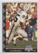 1993 Upper Deck NFL Experience Fred Biletnikoff #5 HOF 0q3