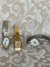 Vintage Ladies Watches Seiko Japan, Cardinal Etc – For Parts Or Repair 3 Total