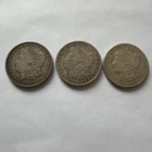 1921 Peace Dollars lot of 3 Coins